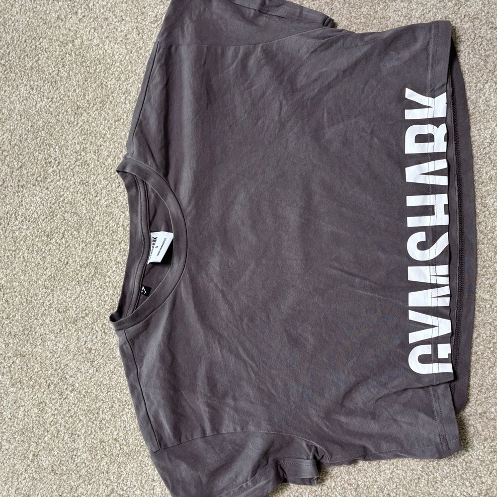 Gymshark Gray Crop Top